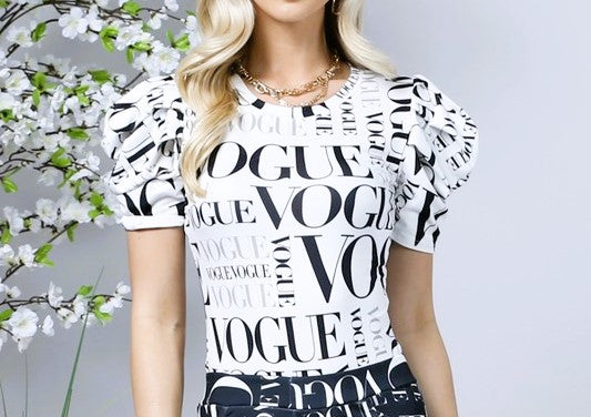 Vogue Puffer Shirt